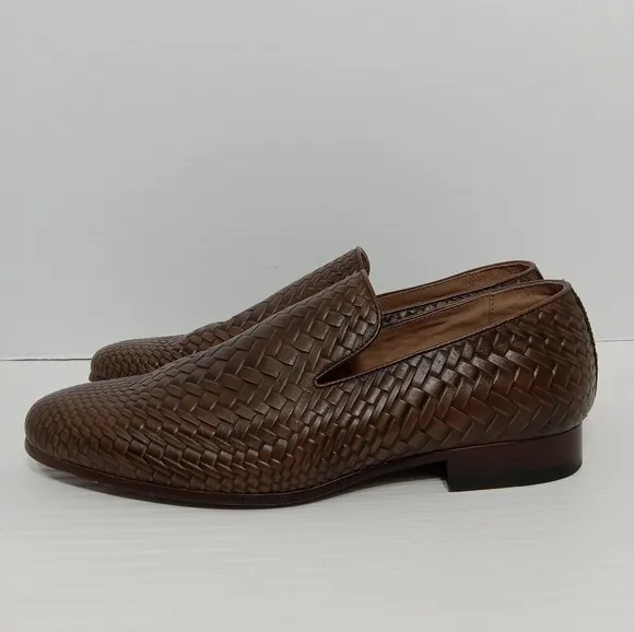 STACY ADAMS Wilton Plain Toe Slip-On Dress Shoes Men's Size 10.5M