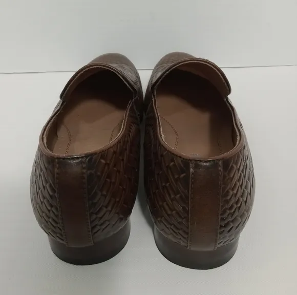 STACY ADAMS Wilton Plain Toe Slip-On Dress Shoes Men's Size 10.5M