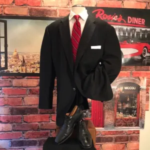 Stafford Black Blazer