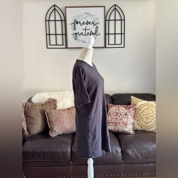Standard James Perse 100% Cotton Pop Over Tunic Dress Size 0 Classic Casual