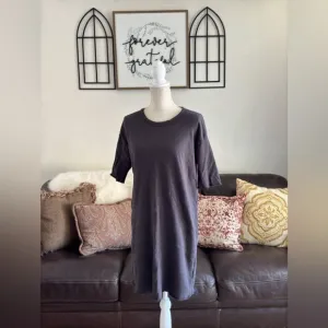 Standard James Perse 100% Cotton Pop Over Tunic Dress Size 0 Classic Casual