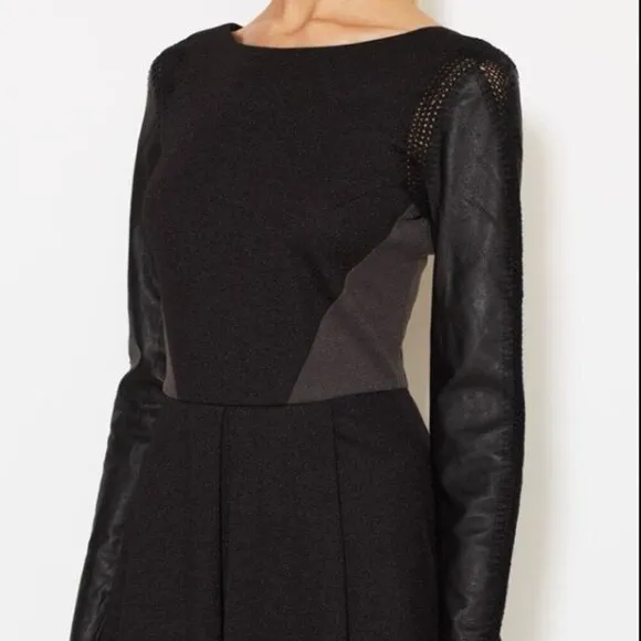 Stella &amp; Jamie Mixed Media Skater Dress