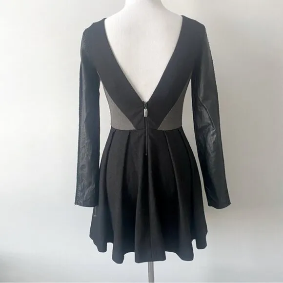 Stella &amp; Jamie Mixed Media Skater Dress