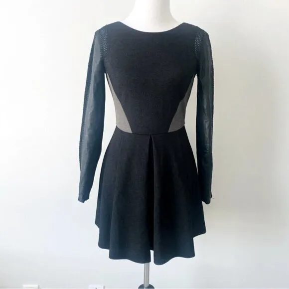 Stella &amp; Jamie Mixed Media Skater Dress