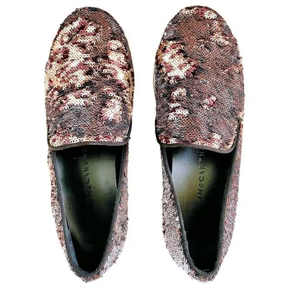 Stella McCartney Flip Sequin Platform Sneakers