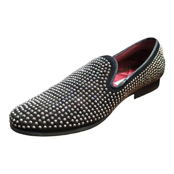 Steve Madden Caviarr Slip-on Loafers | Men's | Rhinestone | Men's Loafers |