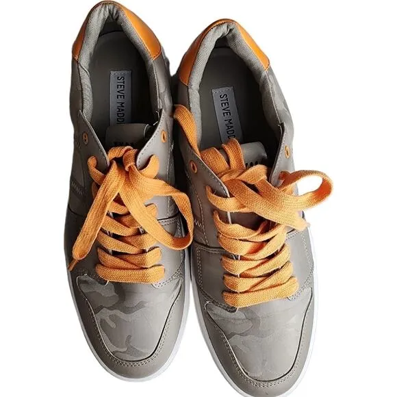 Steve Madden Zayden Camouflage Platform Sneakers Size 9