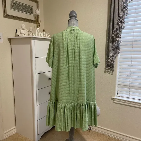 Stine Goya Designer Classic Women Dress in Green