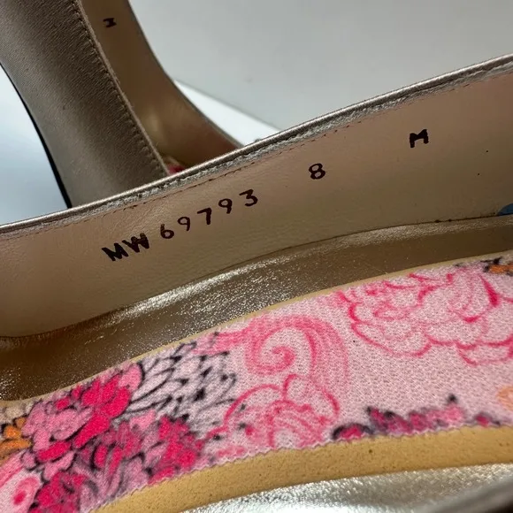 Stuart Weitzman Pumps Heels Rhinestone Bow Party Career Shoes Womens 8 MW 69793