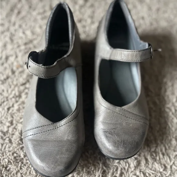 Stylish Gray Mary Jane Dansko Shoes