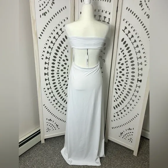 SUSANA MONACO OPEN BACK TUBE DRESS 90% NYLON; 10% SPANDEX NWT
