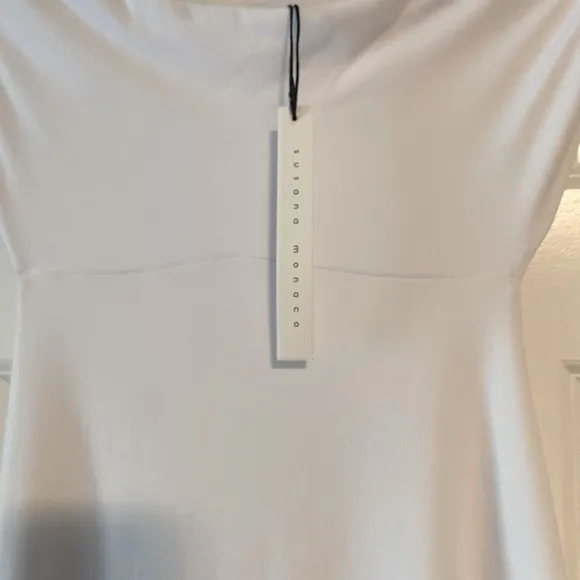 SUSANA MONACO OPEN BACK TUBE DRESS 90% NYLON; 10% SPANDEX NWT