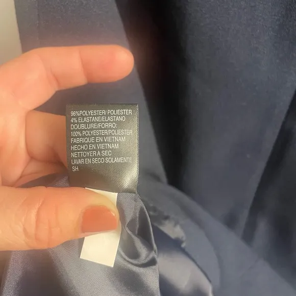 Tahari Arthur S. Levine Classic Navy Sheath Dress NWT Size 10