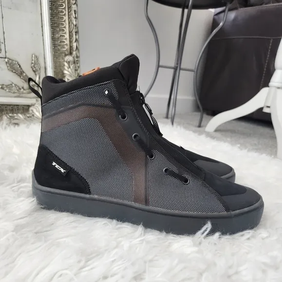 TCX Ikasu Air Mens Textile Motorcycle Shoes Black. Size 13. New. The Ikasu Air
