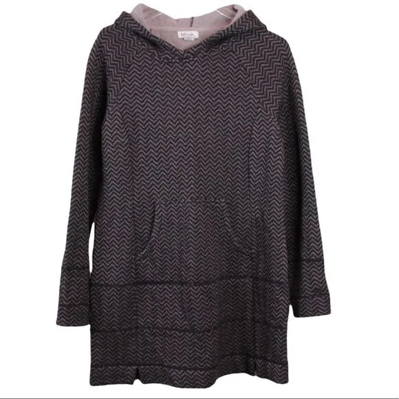 TELLURIDE Sweater Dress RARE Wool Blend in Brown Size Medium