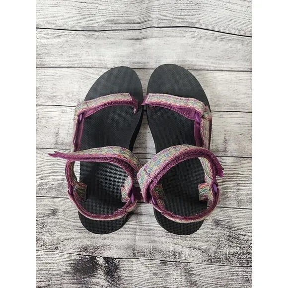Teva Universal Platform Sandals Women Size 11 Purple 1008844 Strappy Summer