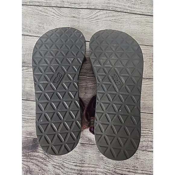Teva Universal Platform Sandals Women Size 11 Purple 1008844 Strappy Summer