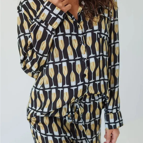 The Classic PJ set | Champagne Silky | Show Me Your Mumu