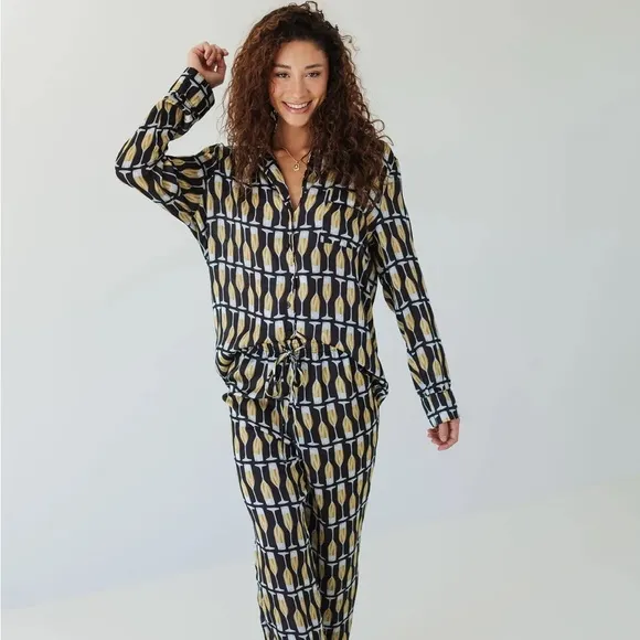 The Classic PJ set | Champagne Silky | Show Me Your Mumu