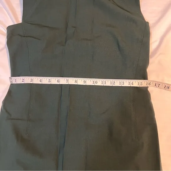 Theory Forest Green Sleeveless Sheath‎ Dress Prof Workwear Classic NWT-SZ 10