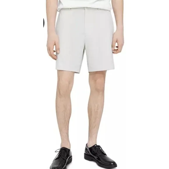 Theory men’s Shorts Curtis Luxurious Size 36 Light Grey