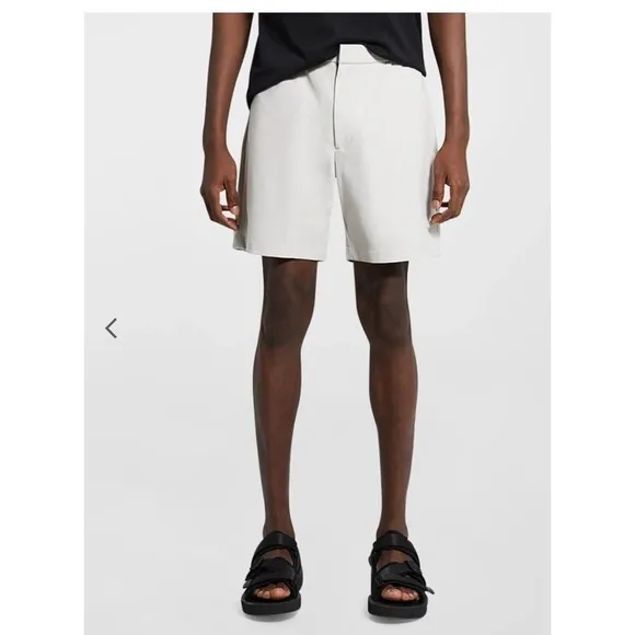Theory men’s Shorts Curtis Luxurious Size 36 Light Grey