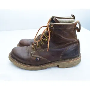 THOROGOOD American Heritage Moc Toe Boots 11.5EE Lace Leather Brown