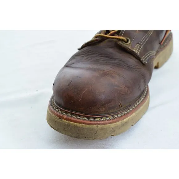 THOROGOOD American Heritage Moc Toe Boots 11.5EE Lace Leather Brown