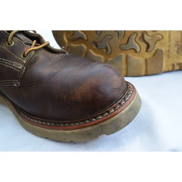 THOROGOOD American Heritage Moc Toe Boots 11.5EE Lace Leather Brown