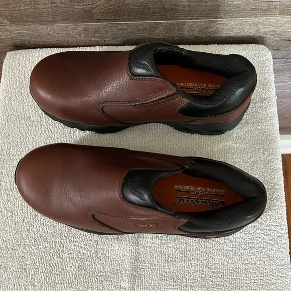 Thorogood  A.S.R athletic slip resist slip on composite safety toe shoe 804-4061