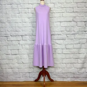 Tibi Modern Drape Sculpted Drape Midi Dress in Mulberry