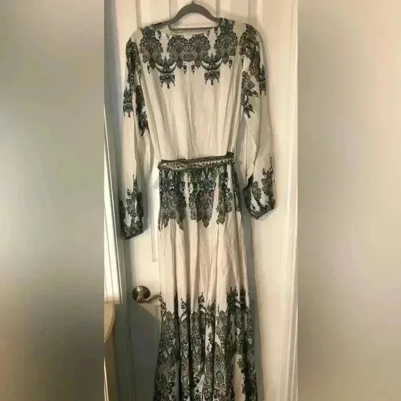 Tie Waist Maxi Dress