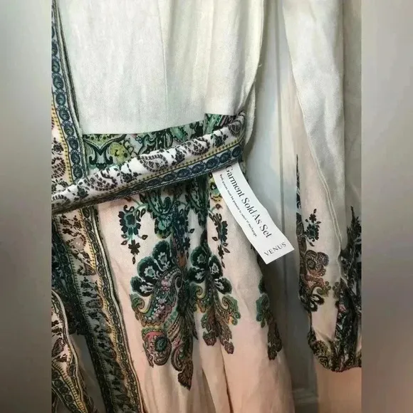 Tie Waist Maxi Dress