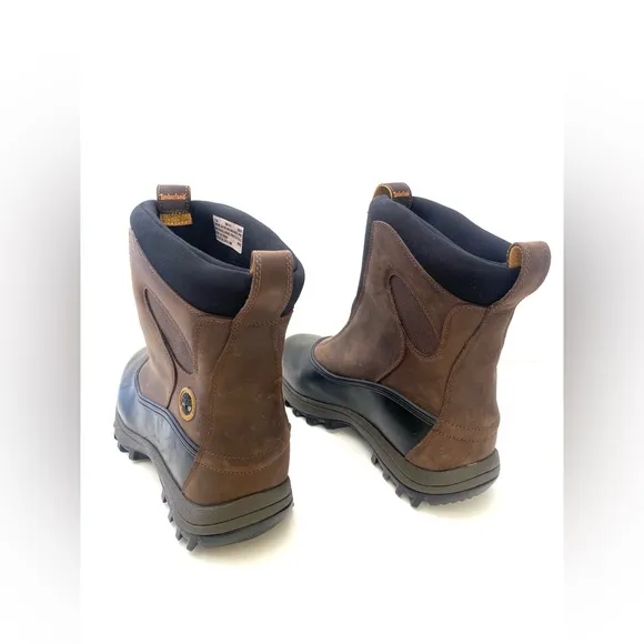 Timberland Men's Brown/Black Canard Wapack Thermolite Pull-On Boots