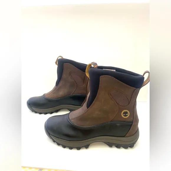 Timberland Men's Brown/Black Canard Wapack Thermolite Pull-On Boots