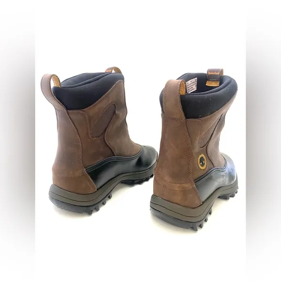 Timberland Men's Brown/Black Canard Wapack Thermolite Pull-On Boots