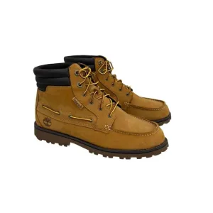 Timberland Oakwell Moc Toe Leather Lace Up Boots Shoes A1BVS Boys Youth size 6.5