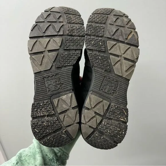 Timberland Pro anti-fatigue steel toe work boots shoes men's 9.