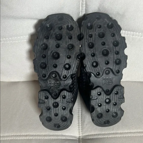 Timberland PRO Black and Gray Safety Shoes Steel Toe Size 8M