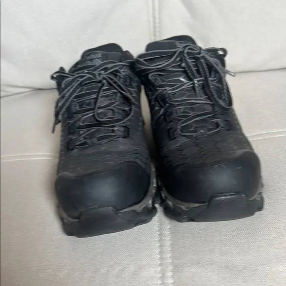 Timberland PRO Black and Gray Safety Shoes Steel Toe Size 8M