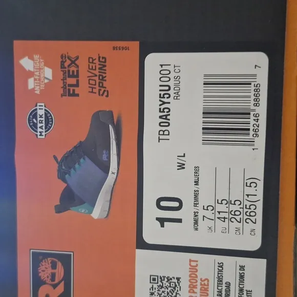 Timberland Pro Radius composite safety toe NIB