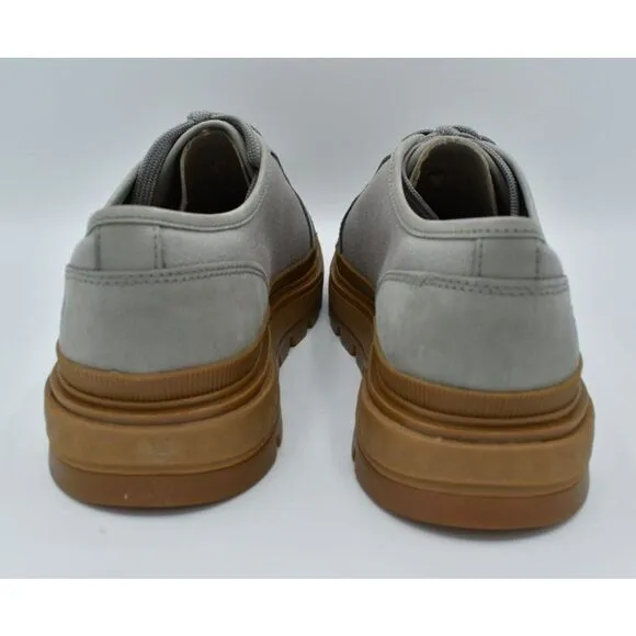 Timberland Womens Sz 9.5 Ray City EK  Grey Canvas Oxford Platform Shoes Sneakers
