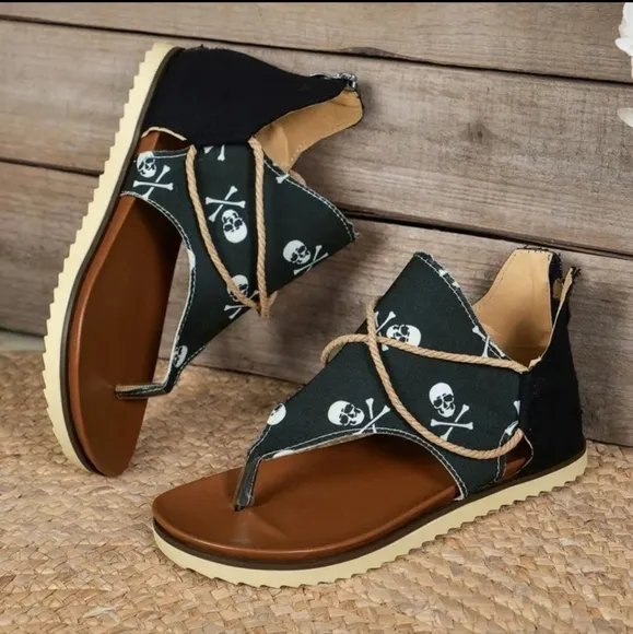 Toe Post Platform Sandals