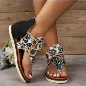 Toe Post Platform Sandals