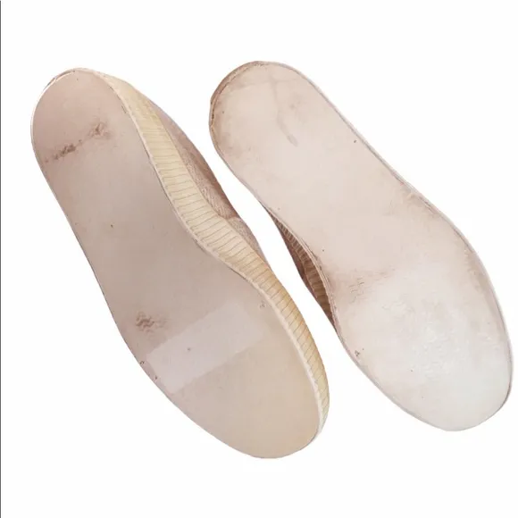 TOMMY BAHAMA Deck Shoes Slip On Canvas Jute Linen Size 6