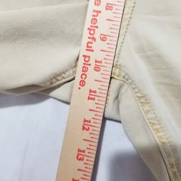 Tommy Bahama Pants Mens 32x32 Authentic Chino Flat Front Cotton Spandex Khaki
