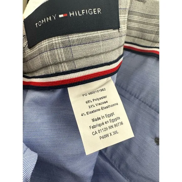 Tommy Hilfiger Men's Modern-Fit TH Flex Stretch Comfort Performance Pants 40x30