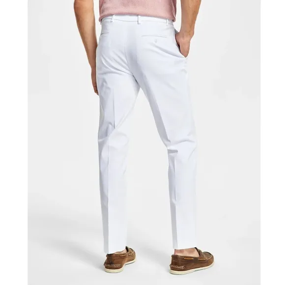 Tommy Hilfiger Men's Modern-Fit TH Flex Stretch Solid Performance Pants …