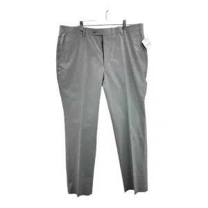 Tommy Hilfiger Mens Modern-Fit THFlex Stretch Light Grey Solid 40x32