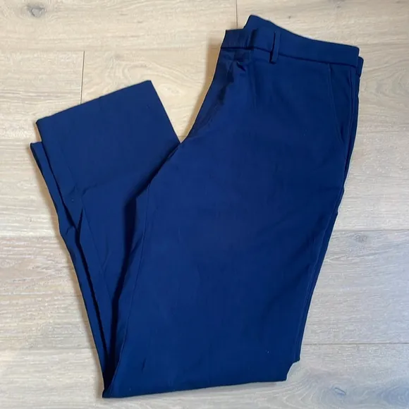 TOMMY HILFIGER Tate Men’s Modern-Fit THFlex Stretch Navy Dress Pants 36Wx32L